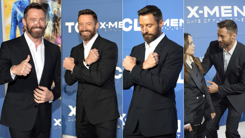 Illustration for article titled Silken Dresses and Smart Suits at the X-Men Premiere